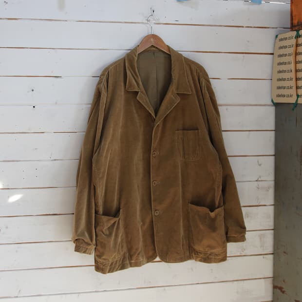 (착용컷) STANDARD MEMBER 코듀로이 자켓 (남성용 4L)