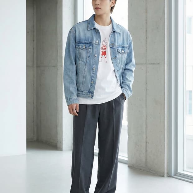 뉴에라 울트라맨 흰색 반팔 티셔츠_100