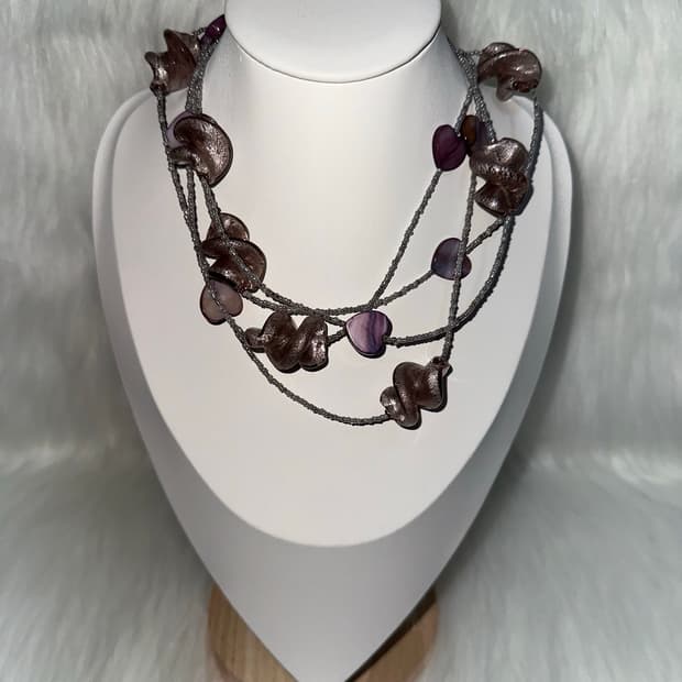 빈티지 오리엔탈 레이어드 목걸이