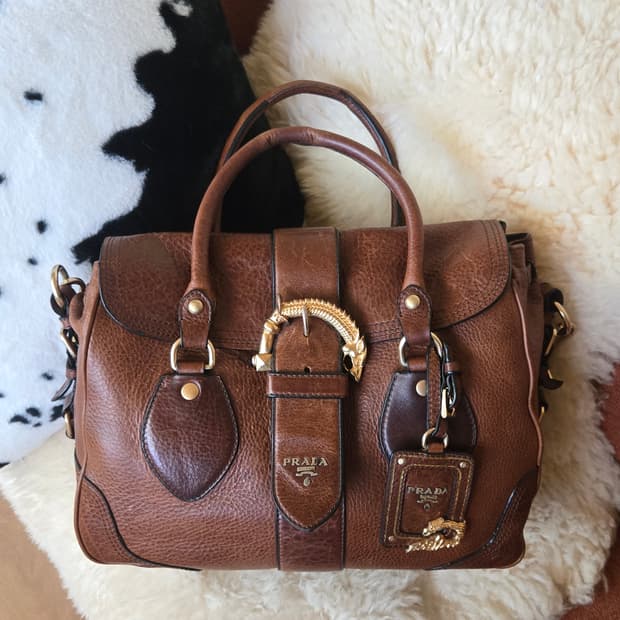 프라다 Cervo Animalier Bag 빈티지백