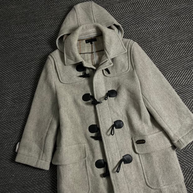 Inthecrew 모직 더플 롱 코트 자켓y 3680