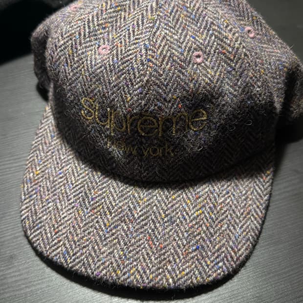슈프림 울 캠프캡 supreme wool cap 