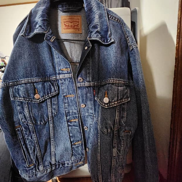 리바이스 청자켓 xs