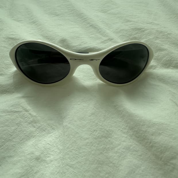 빈티지 오클리 아이자켓 화이트