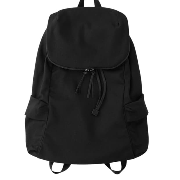 산산기어 플랩 백팩 블랙 - 25SS