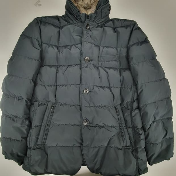 헤지스 구스다운 패딩자켓