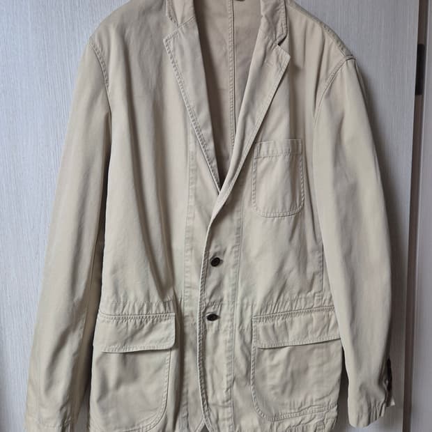 폴로 랄프로렌 코튼 치노 싱글 블레이져 46R 자켓