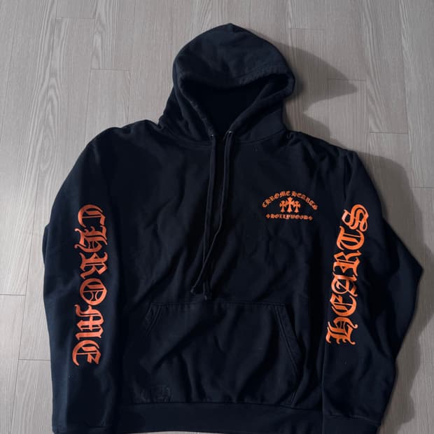 크롬하츠 오렌지 세메터리 후드 L