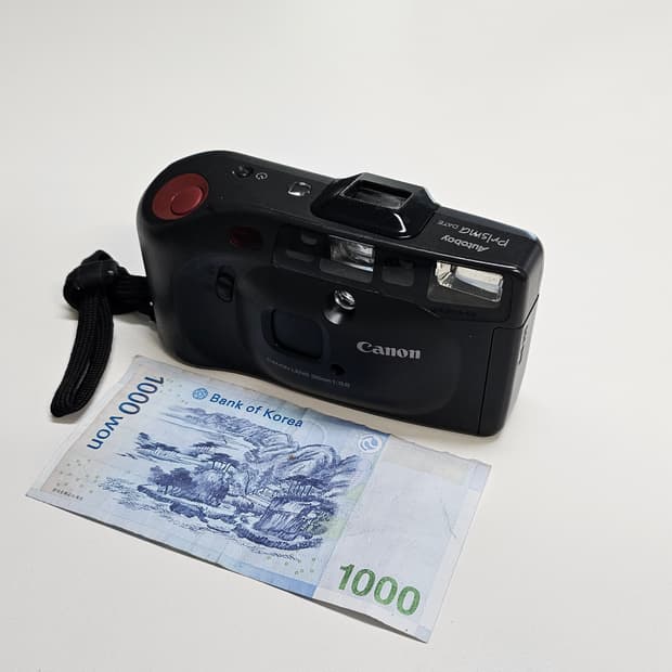 작례O 명품 단렌즈 캐논 오토보이 프리스마 필름카메라 빈티지 필카