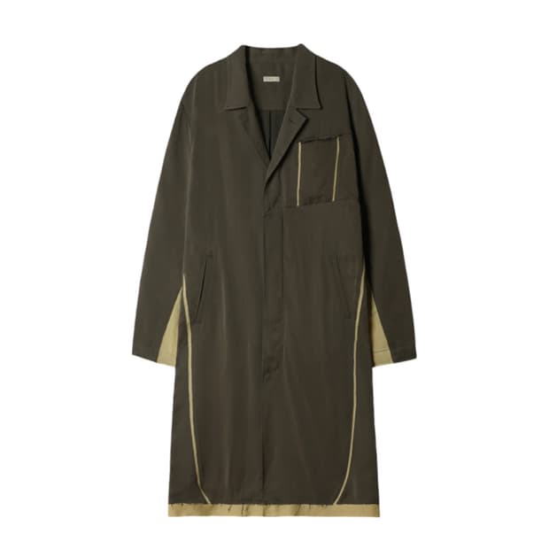 엑슬림 xlim ep6 01 셔츠 코트 카키 L