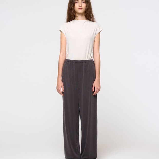 Easy Banding Pants, Charcoal