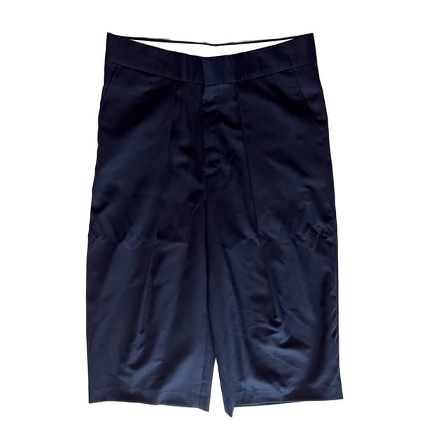 HYKE crop wide tapered pants