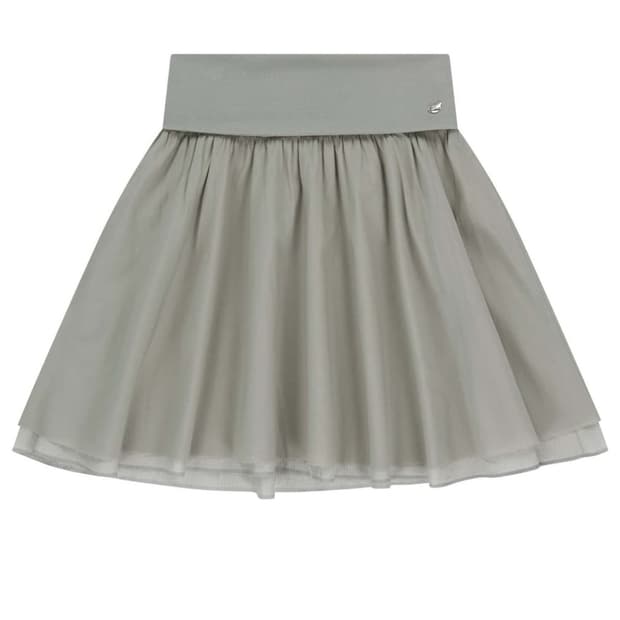 코이세이오 더블 셔링 스커트 그레이 2사이즈 양도