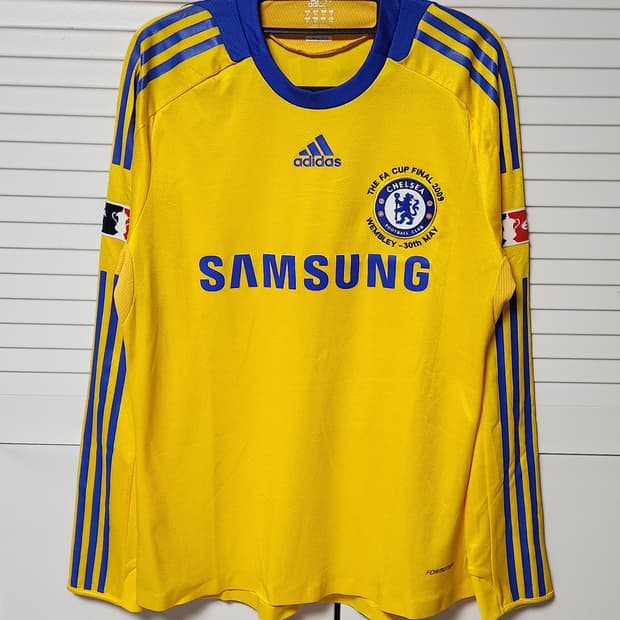 아디다스 첼시 08-09 Fa컵 결승 써드 유니폼 긴팔 NO.5 에시앙