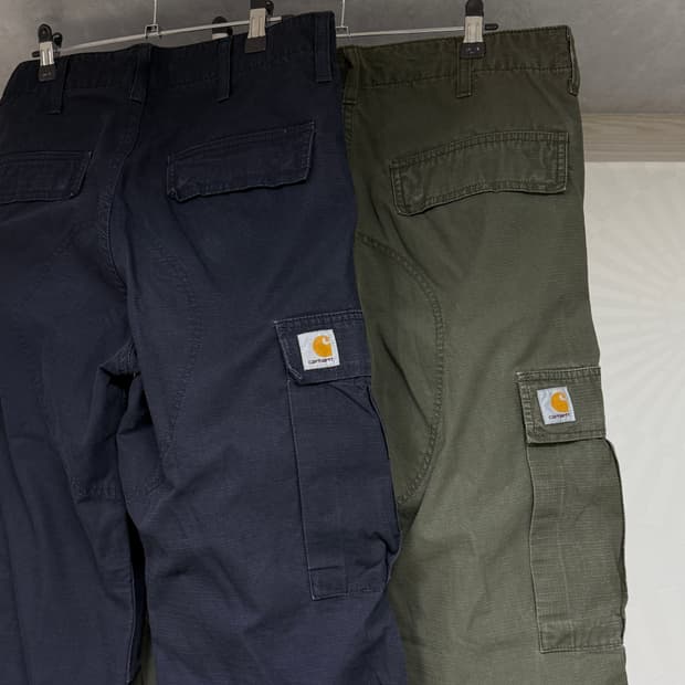 [30/32, 31/32] 칼하트 에비에이션 카코 팬츠 네이비, 카키