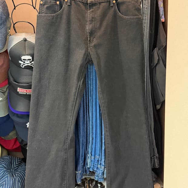 빈티지 리바이스 517 블랙 38x36