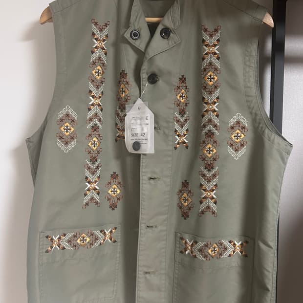 [42] 오베르쥬 pablo folk vest