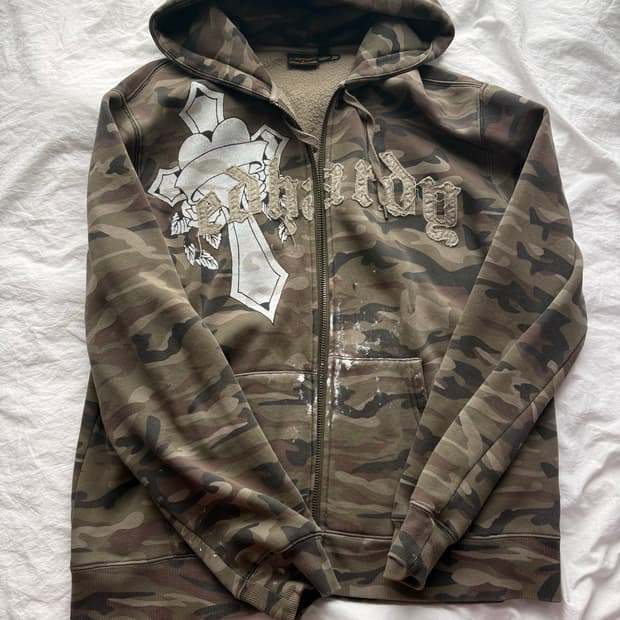Ed hardy 카모플라쥬 후디