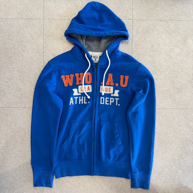 후아유 컬러 후드집업