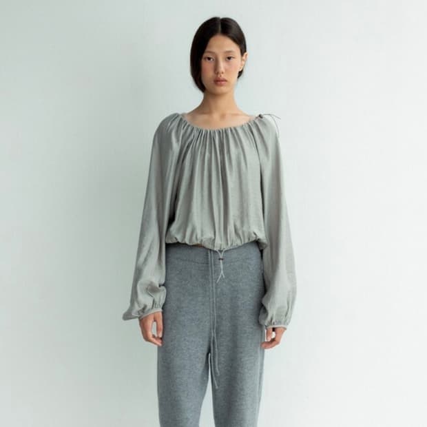 모노하 벌룬 블라우스 Balloon blouse