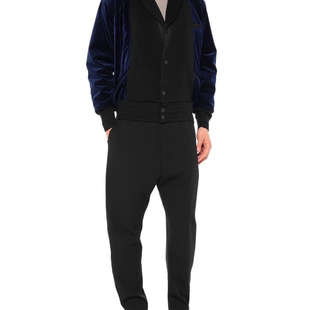 하이더아커만 믹스드 봄버 밸뱃 자켓 48