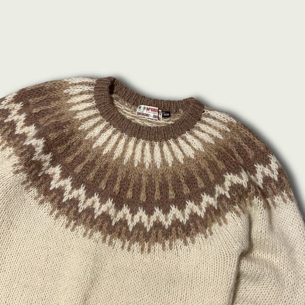 00's 맥그리거 노르딕 울 니트