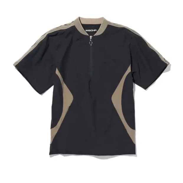 미스치프 롬버스 하프집업 카키 M