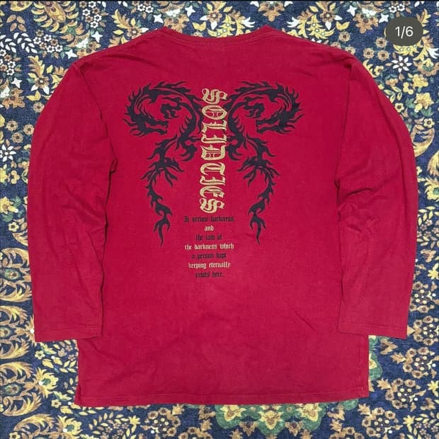 [재패니즈]DefectiveStruct 드래곤트라이벌 롱슬리브