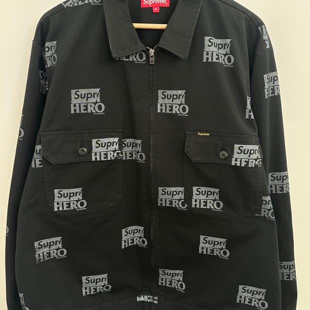 슈프림 22SS 안티히어로 워크자켓 XL