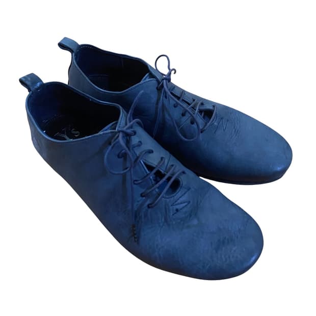 14SS Round Toe Lace-Up Shoes