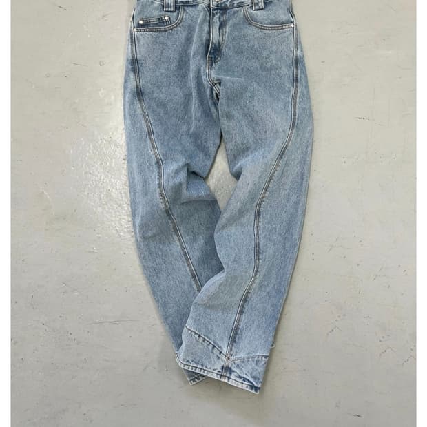  MPa DRIFT DENIM PANTS (STEEL BLUE) S