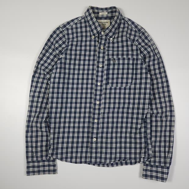 아베크롬비 체크 셔츠