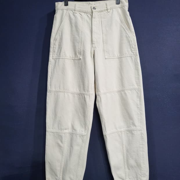 코스 데님 배럴핏 팬츠