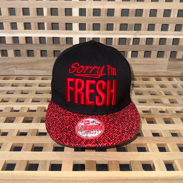 뉴에라 레드 레오파드 9fifty