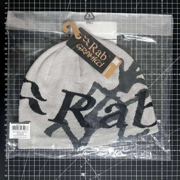 랩x그라미치 로고 비니 슬레이트 그레이