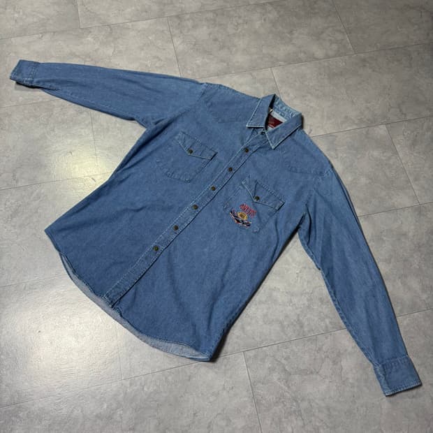 [L~XL] NFL 웨스턴 데님 셔츠