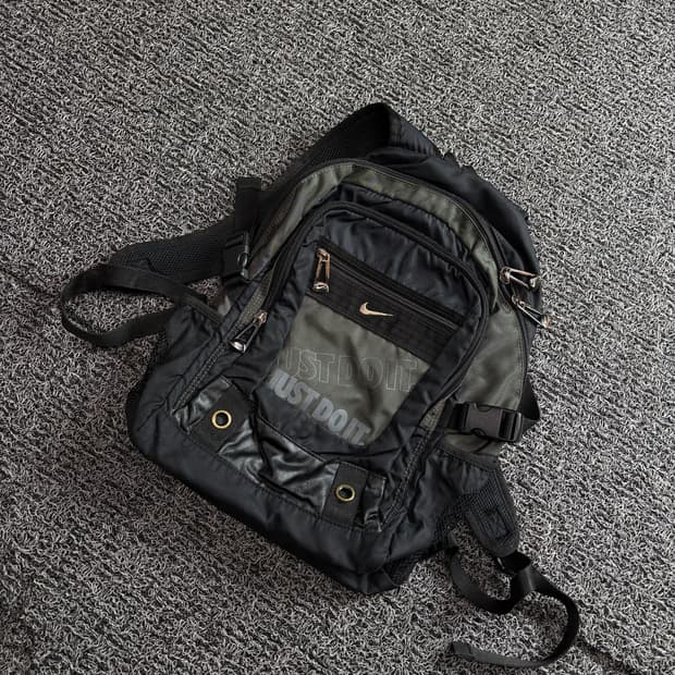 나이키 RPM 빅로고 테크니컬 백팩 블랙 4142