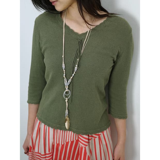 빈티지 히피 보헤미안 목걸이