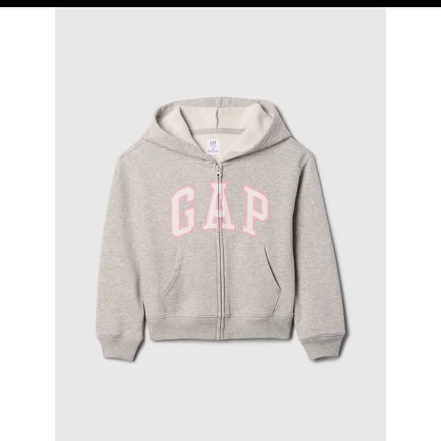 Gap 키즈 리렉스드 갭 로고 후드집업 