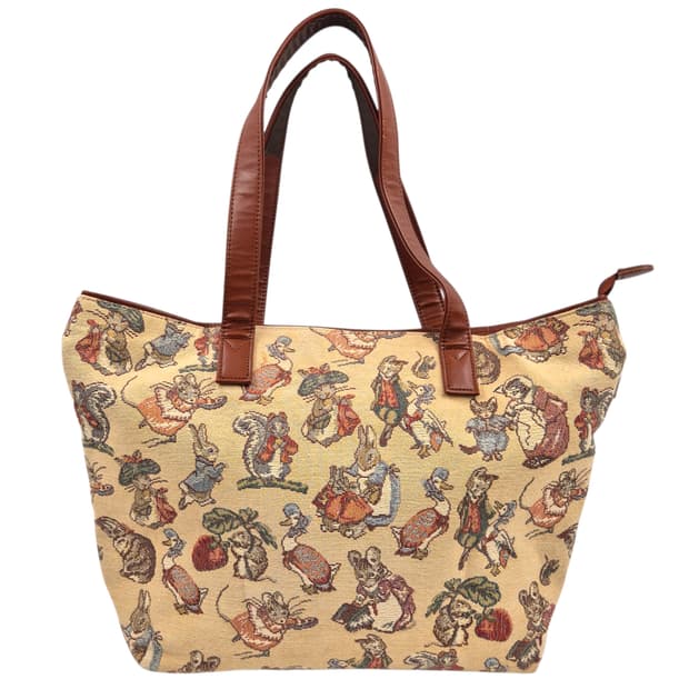 90s 도쿄 야마토야 피터 래빗 고블랭 빅 토트백