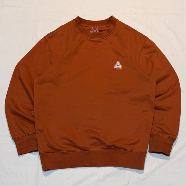 팔라스 22FW 소파 크루넥 맨투맨 오렌지