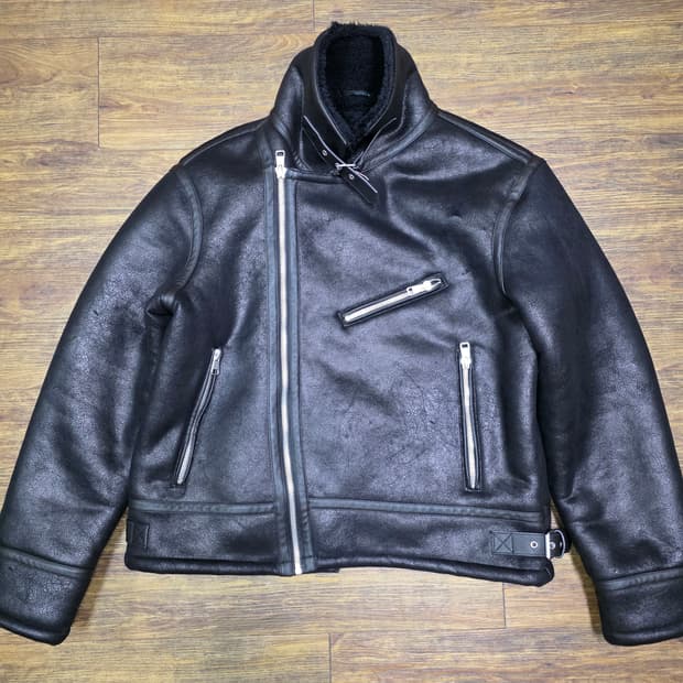 자라 바이커 무스탕 거의새거