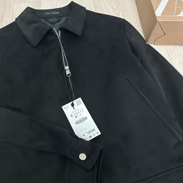 자라 스웨이드 자켓(새상품)