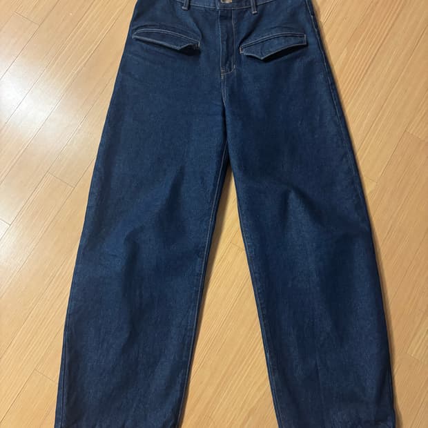 Aieul 커브드 데님 50사이즈