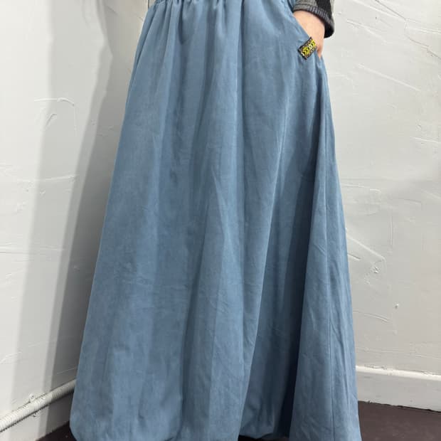 titicaca puff long skirt