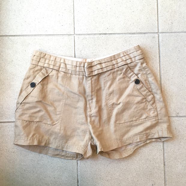 Timberland beige pocket half pants