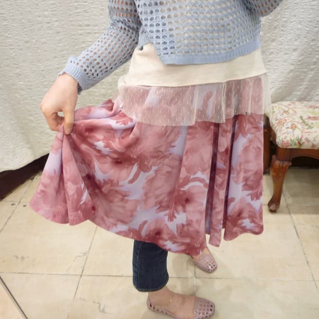 Floral lovely skirt