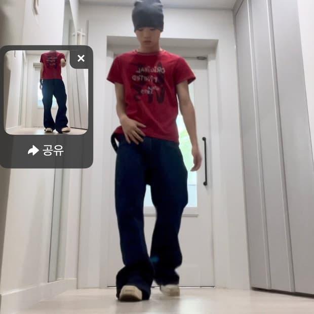 리바이스 빈티지 슬림핏 티셔츠 s