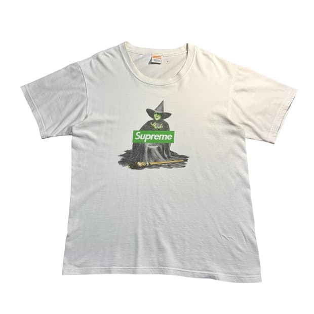 15ss 슈프림x언더커버 마녀 티셔츠 화이트