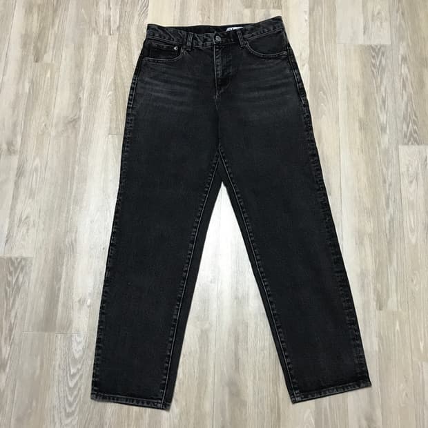모드나인 블랙 데님 청바지 29사이즈